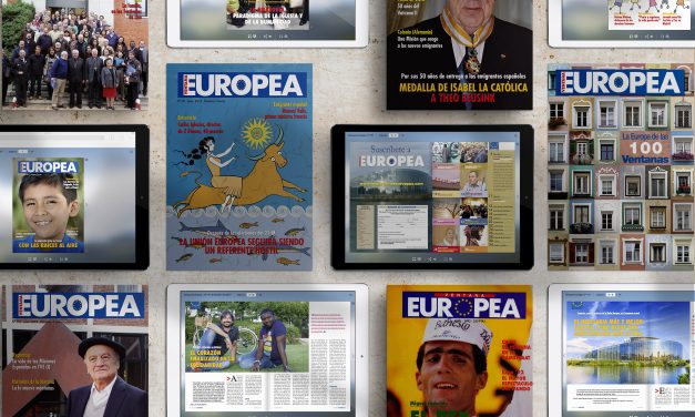 Historia de papel de Ventana Europea